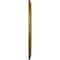 Ekena Millwork Melonie Ceiling Medallion (Fits Canopies up to 6 3/8"), Hand-Painted Gold, 16"OD x 3 5/8"ID x 3/4"P CM16MLGLS - alternate 2